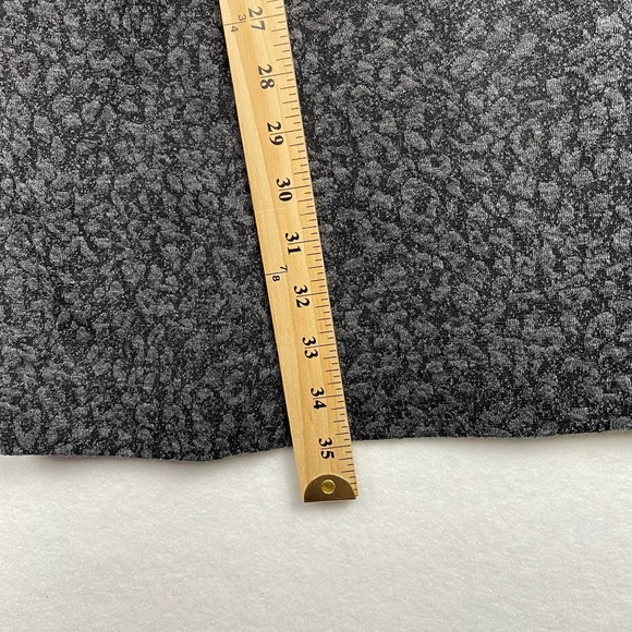 Nicole Miller Women's Size 4 Gray Cheetah Print Sleeveless Dress with Pockets - Picture 5 of 7